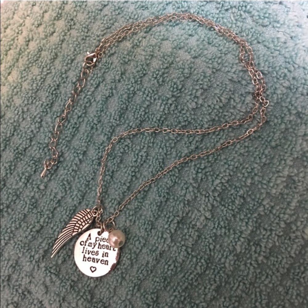 Piece of my Heart Live in Heaven Necklace (C2) - Picture 2 of 5